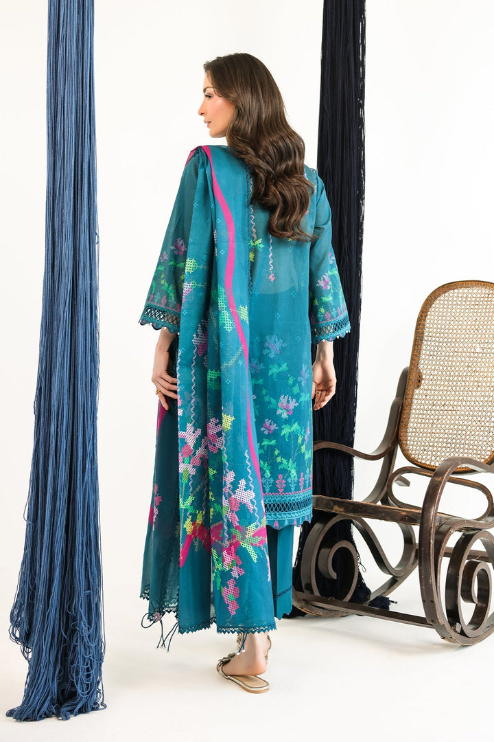 Rhea by Sahar Unstitched Lawn 3 Piece Suit Verdant Muse - Casual Collection