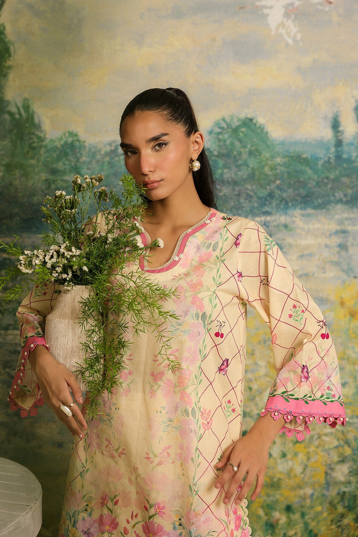 Rhea by Sahar Unstitched Lawn 2 Piece Suit Petal Tapestry - Casual Collection