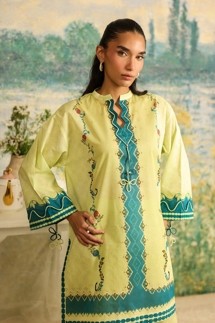 Rhea by Sahar Unstitched Lawn 2 Piece Suit Citrus Weave - Casual Collection