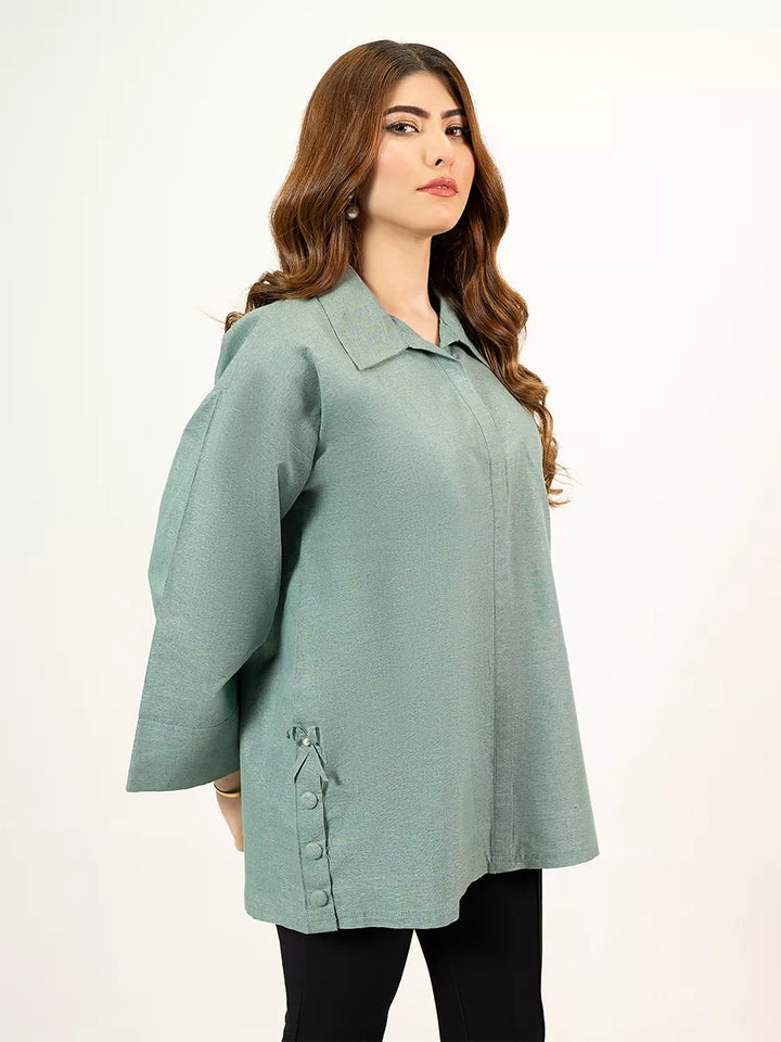 Salitex Women Solids Denim 1 Piece Shirt WP7L1PBE550 - Winter Collection