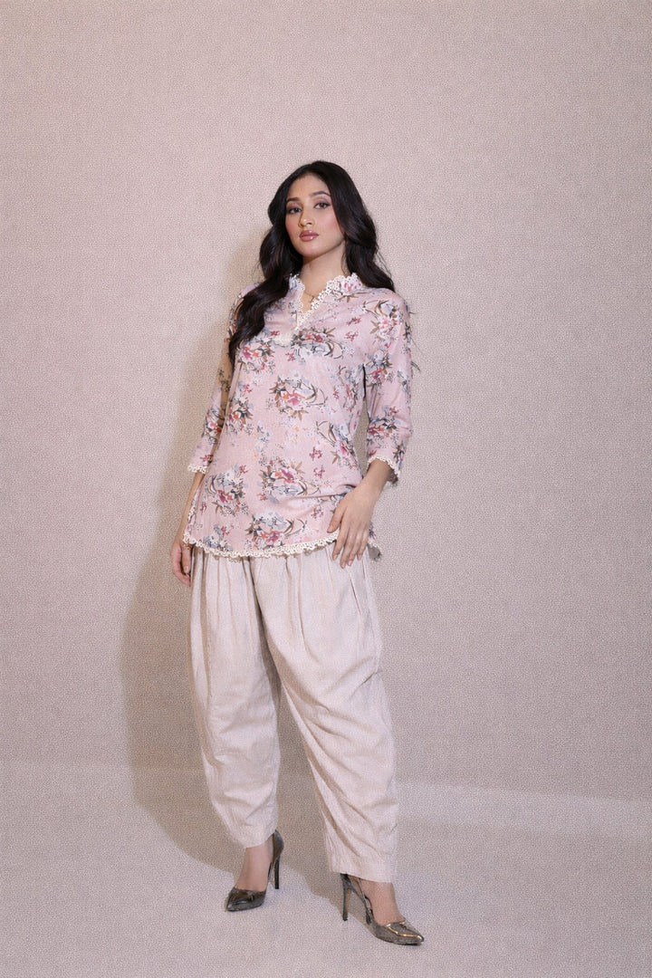 Urban Cut RTW Solids Cotton 1 Piece Suit Balloon Shalwar Casual Collection