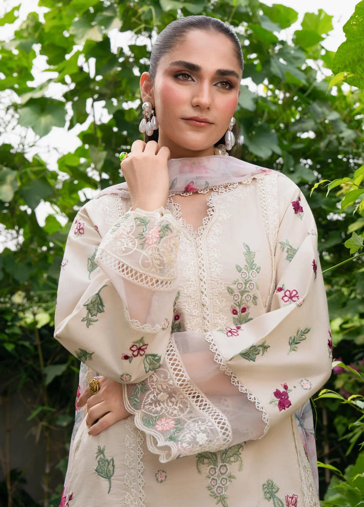 Chandan Nagri RTW Embroidered Lawn 3 Piece Suit Mirae-Noor - Casual Collection