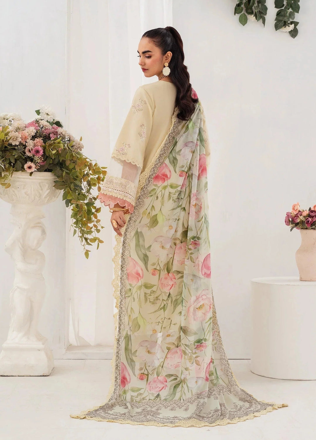 Chandan Nagri RTW Embroidered Lawn 3 Piece Suit Elnaz - Casual Collection