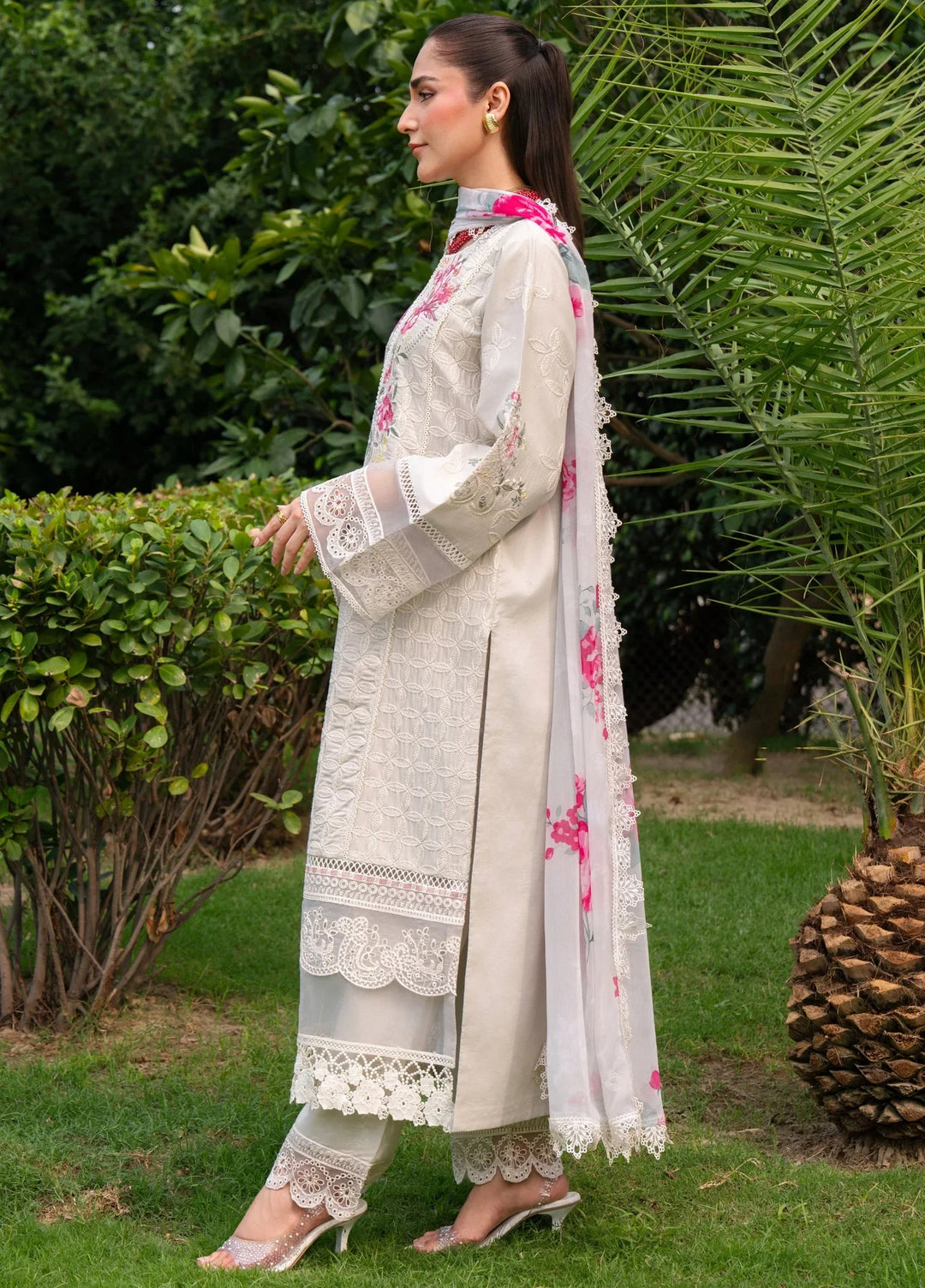 Chandan Nagri RTW Embroidered Lawn 3 Piece Suit Aura-Spring - Casual Collection
