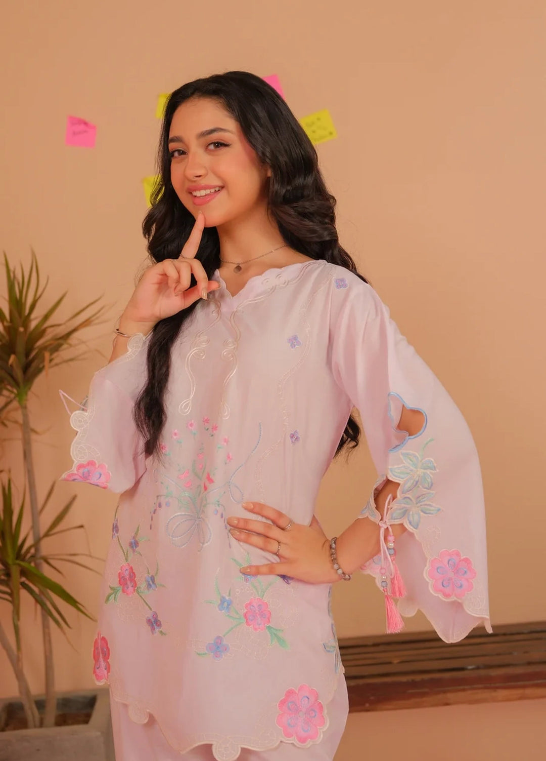 Dhaga Women RTW Embroidered Lawn 2 Piece Suit DHA-ATE - Casual Collection