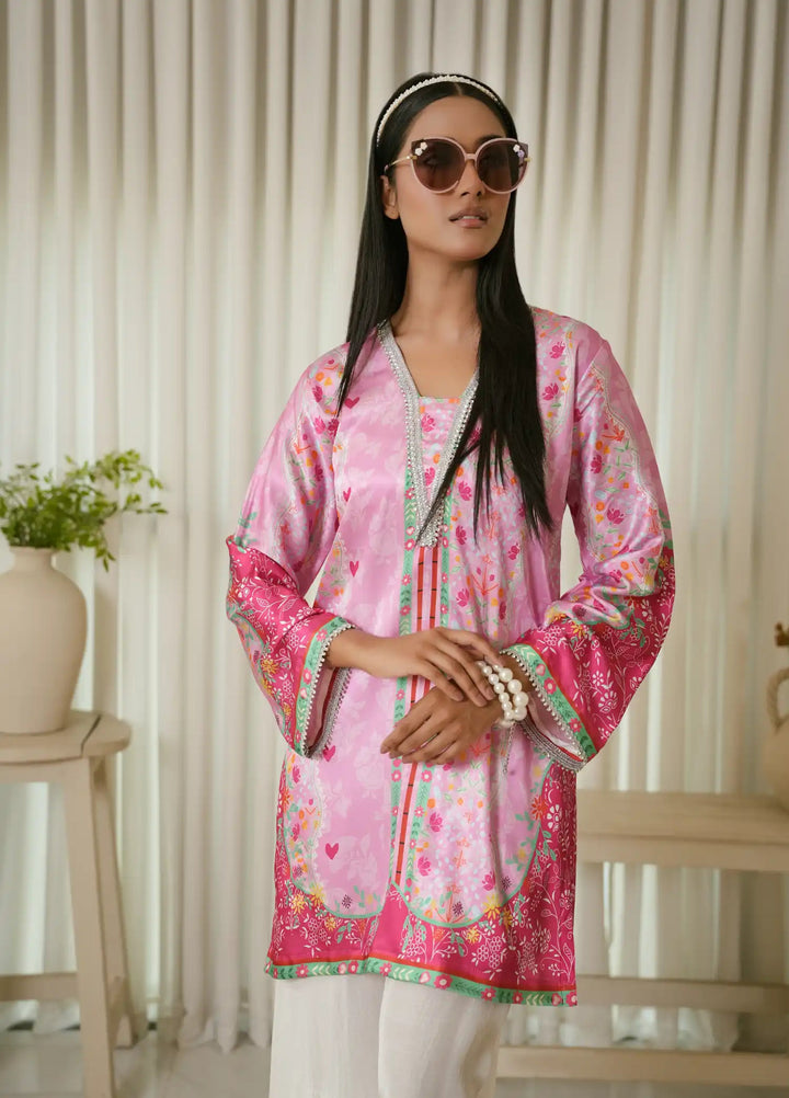 Karashe Women RTW Printed Shamooz 2 Piece Suit ROSE TINTED DAY - Festive Collection