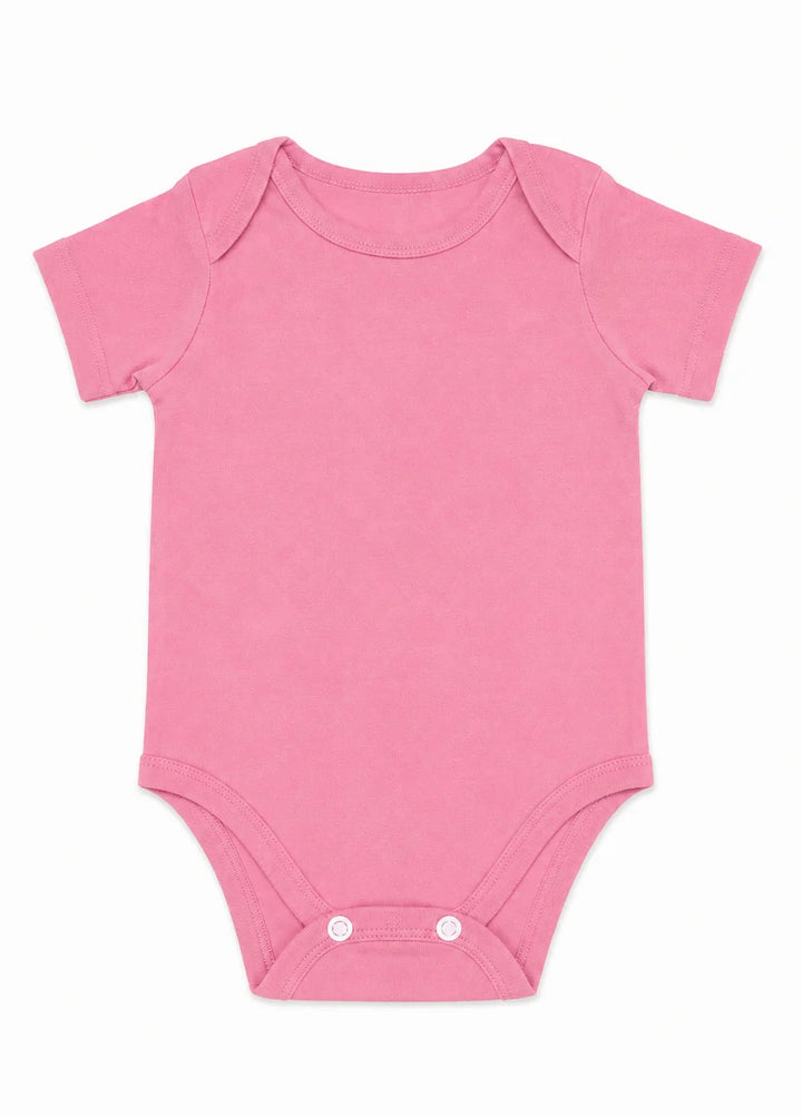 Lambkin Kids RTW Solids Cotton 1 Piece Pink - Casual Collection