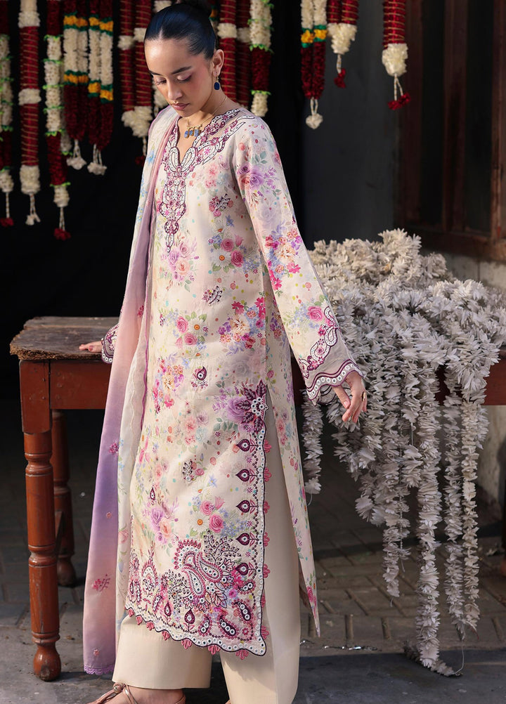Nissa by RajBari Unstitched Embroidered Viscose 3 Piece Suit RB26UNV D-08 - Winter Collection