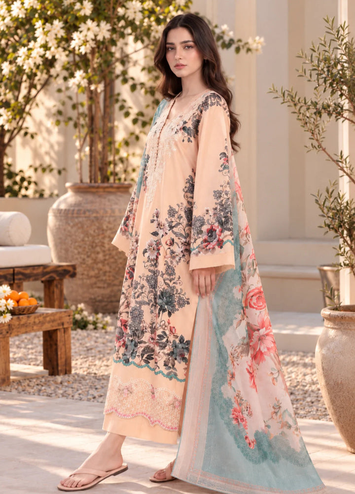 Chandan Nagri Women RTW Embroidered Lawn 3 Piece Suit Kaira Muse - Festive Collection