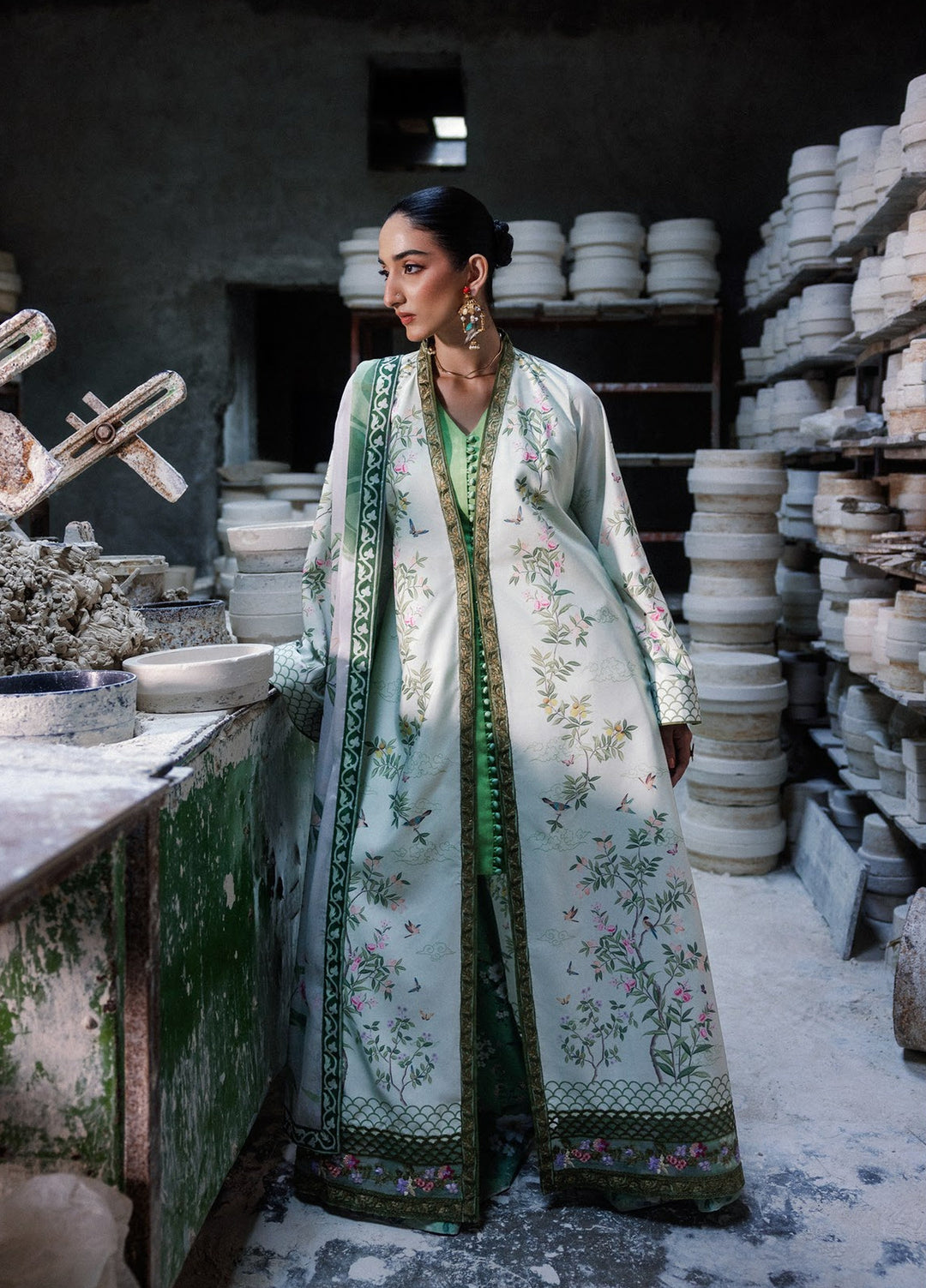 Lady Aik by AIK Atelier Unstitched Printed Crepe 3 Piece Suit AIK26ULA 07 - Festive Collection