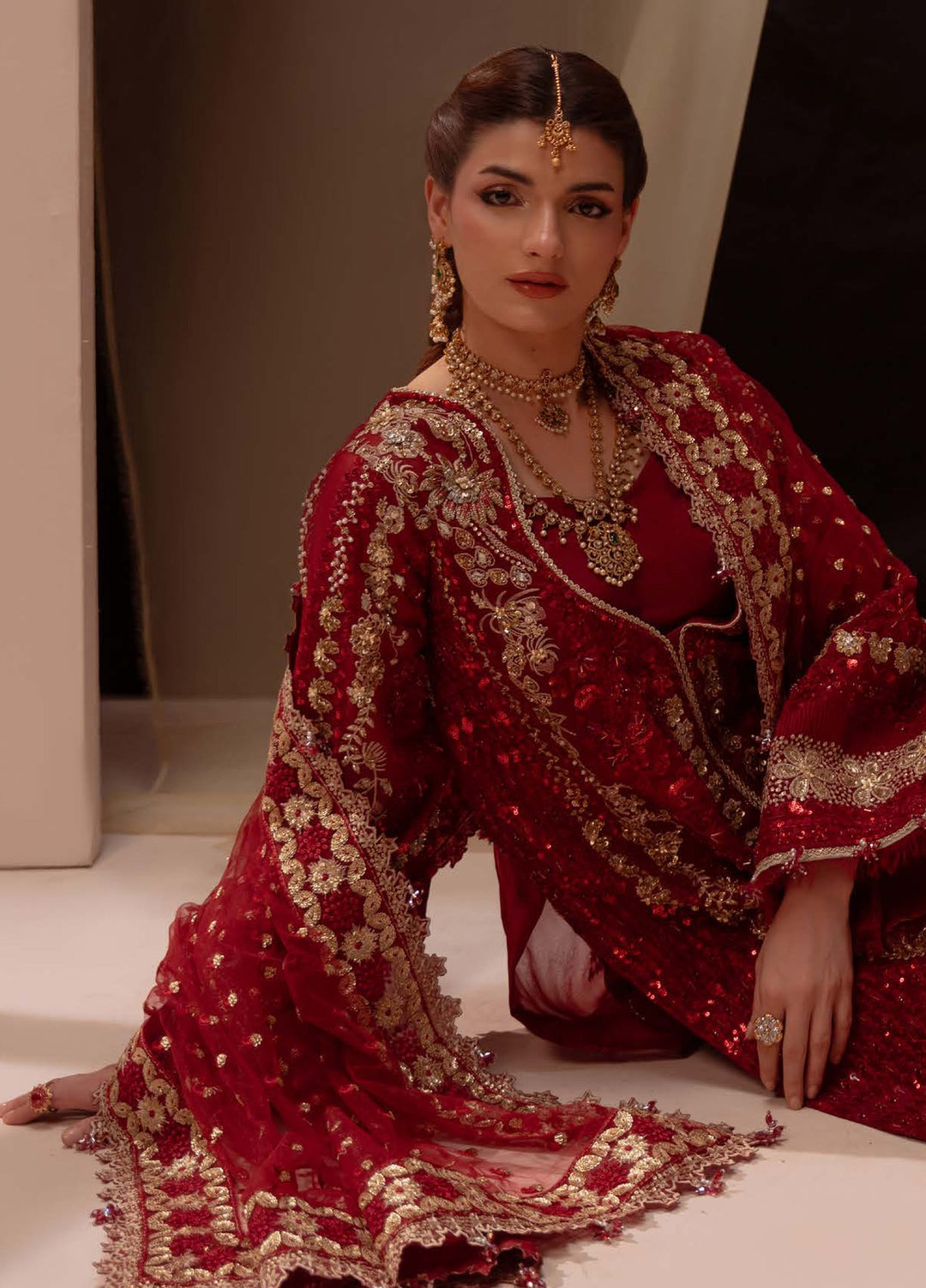 Ember by Aylin Unstitched Embroidered Organza 3 Piece Suit AY26UEW Amour - Wedding Collection