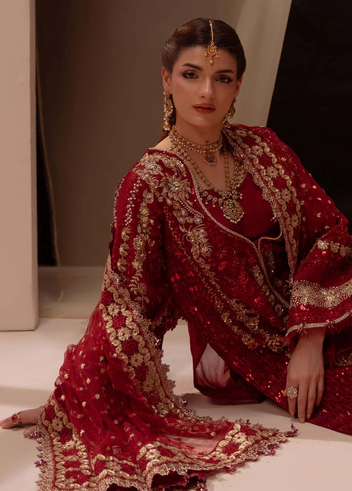 Ember by Aylin Unstitched Embroidered Organza 3 Piece Suit AY26UEW Amour - Wedding Collection