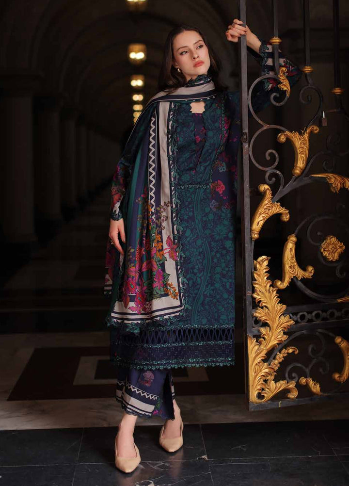 Aniiq by Charizma Unstitched Embroidered Linen 3 Piece Suit CHR26UAL ANW7-17 - Casual Collection