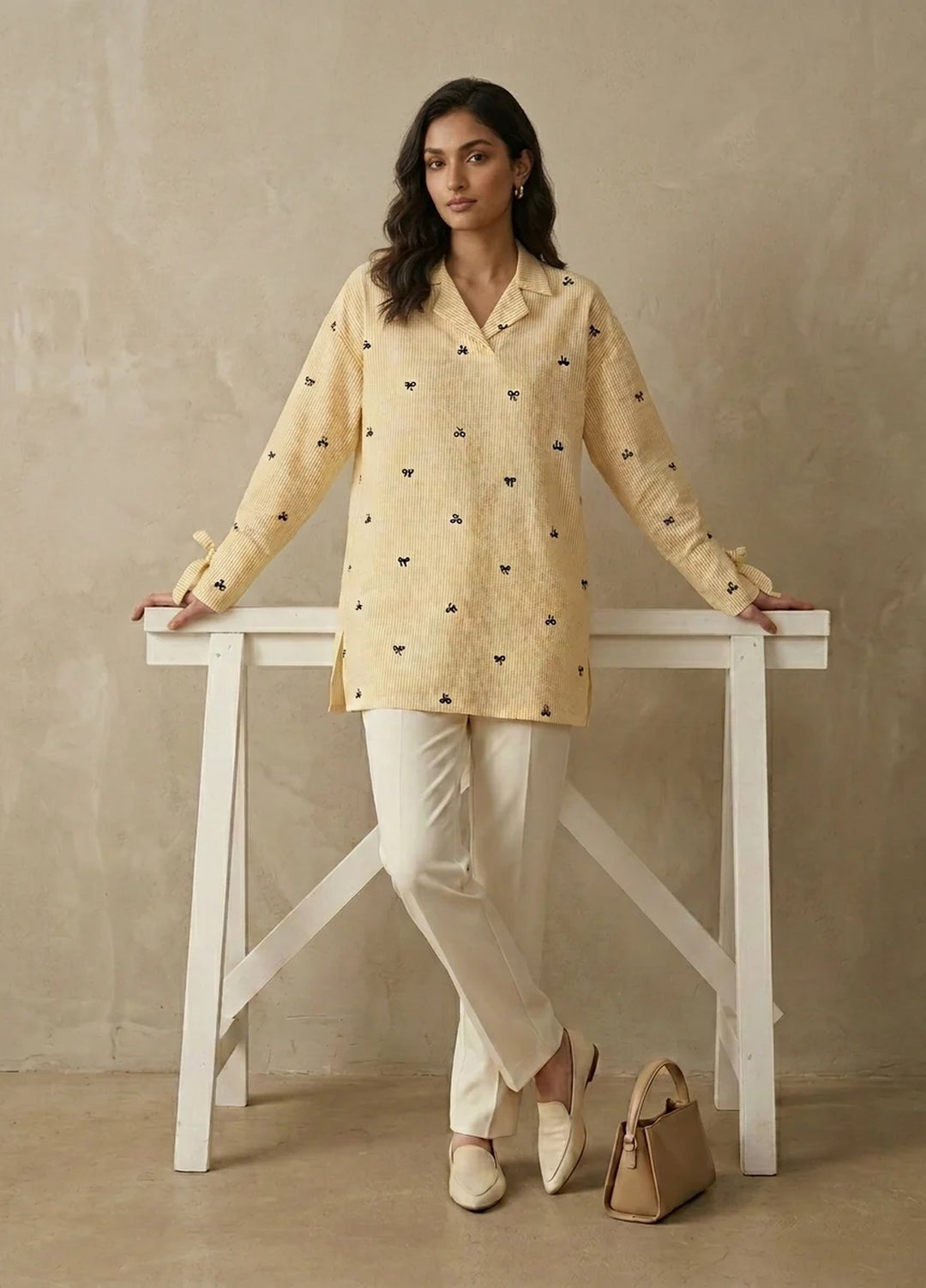 Menaal Women RTW Printed Blended 1 Piece DAFFODIL WISPER - Western Collection