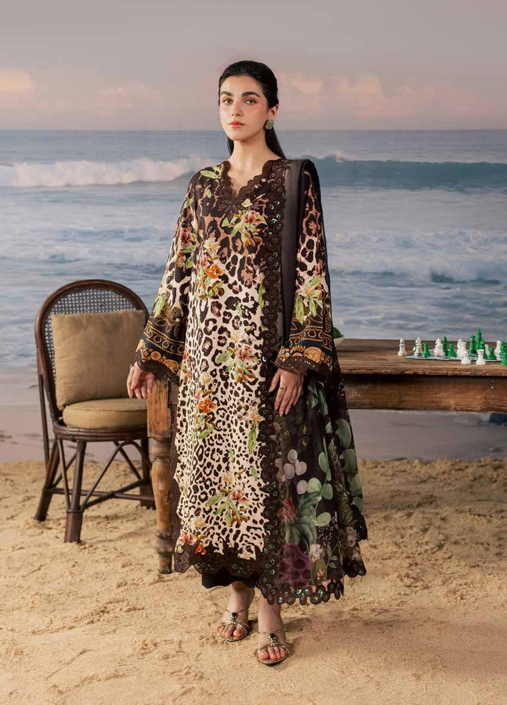 Daily Delights by Nureh Unstitched Embroidered Viscose Slub 3 Piece Suit NU26UDD DD-44 - Casual Collection