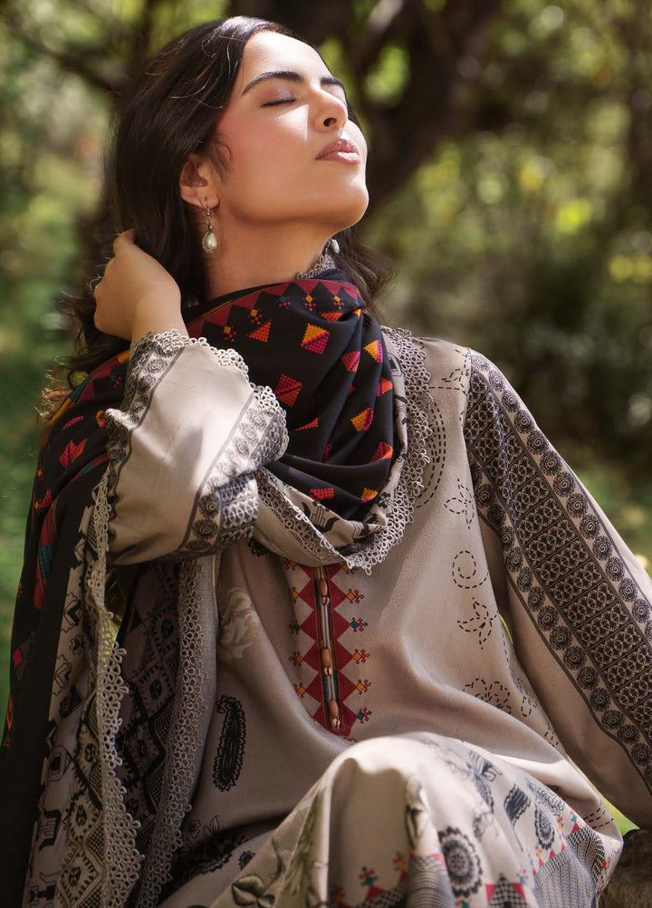C Prints by Charizma Unstitched Printed Staple 3 Piece Suit CHR26ULP CPW6-03 - Casual Collection
