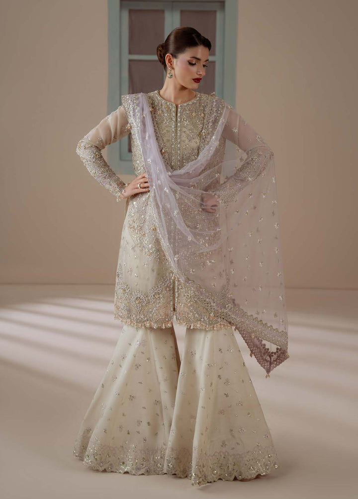 Ember by Aylin Unstitched Embroidered Organza 3 Piece Suit AY26UEW Enamour - Wedding Collection