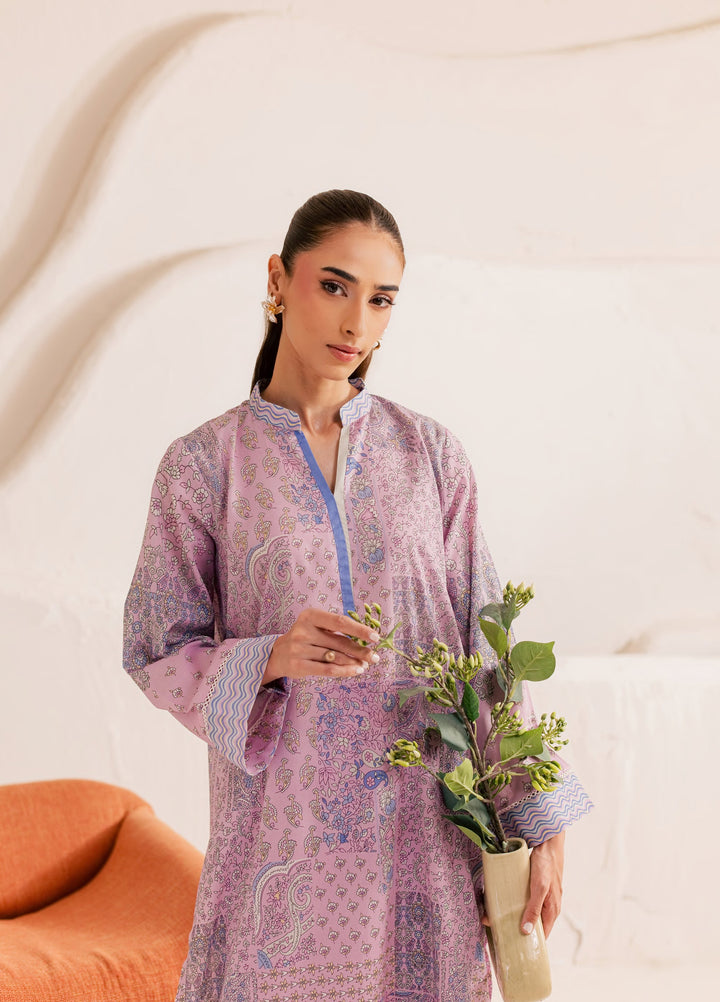 Day Dream by Rashid Textiles RTW Printed Lawn 2 Piece Suit AMETHYST D-20 - Casual Collection