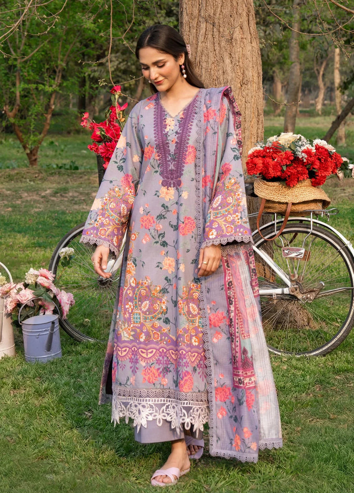 Chandan Nagri Women RTW Embroidered Lawn 3 Piece Suit Melody Skye - Festive Collection