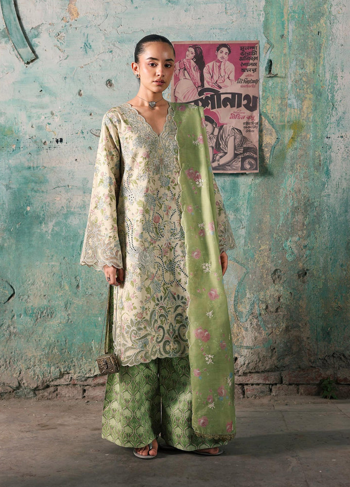 Nissa by RajBari Unstitched Embroidered Viscose 3 Piece Suit RB26UNV D-06 - Winter Collection