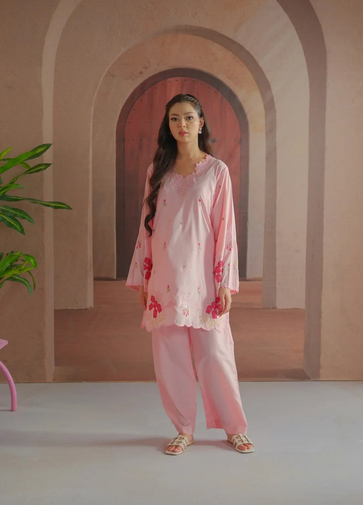 Dhaga Women RTW Embroidered Lawn 2 Piece Suit DHA-TEA - Casual Collection