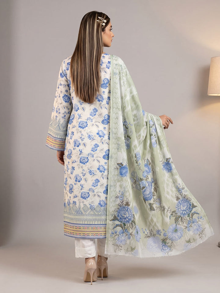 Salitex Unstitched Printed Lawn 3 Piece Suit SSW6U3P416 Summer Collection