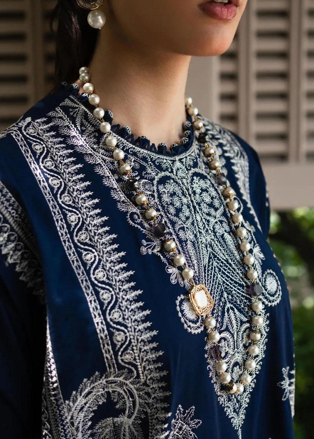 Muzlin By Sana Safinaz Embroidered Lawn Suits Unstitched 3 Piece SS23MZ 19B - Summer Collection