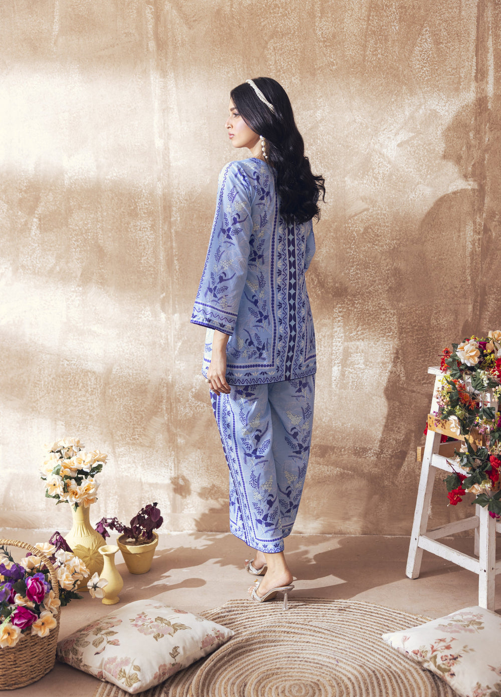 Liyana by Mashra RTW Printed Lawn 2 Piece Suit LIY-DUT-028 Dutch Canal - Casual Collection