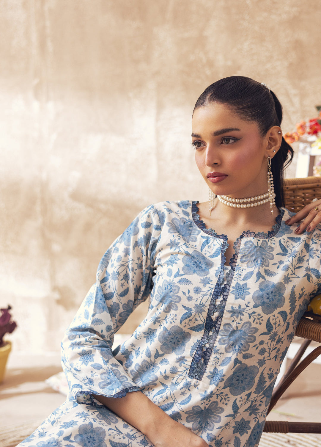 Liyana by Mashra RTW Printed Lawn 2 Piece Suit LIY-SHE-024 Sheer Bliss - Casual Collection