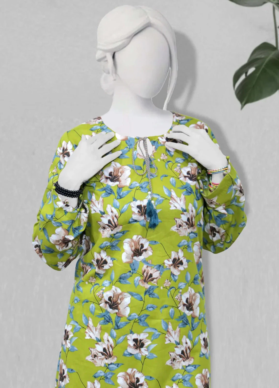 Stitching Cotton Women Pret Pure Cambric 2 Piece Printed Suit D-01 - SummerCollection
