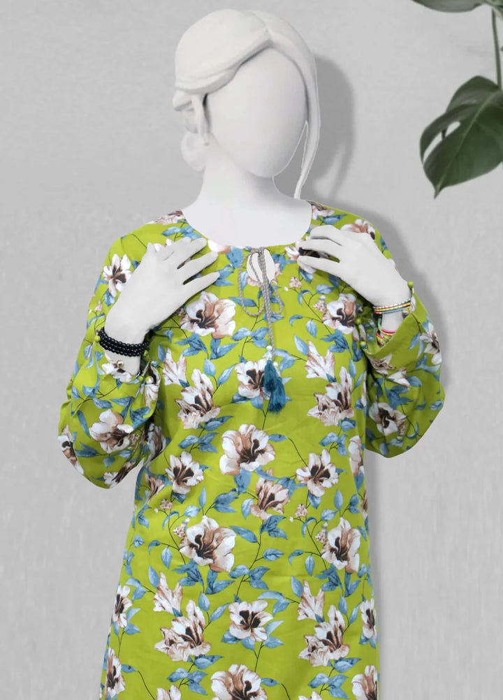 Stitching Cotton Women Pret Pure Cambric 2 Piece Printed Suit D-01 - SummerCollection