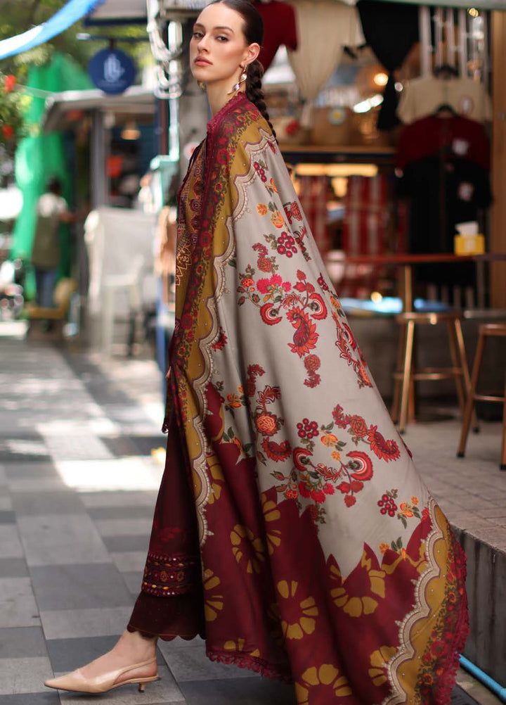 Aniiq by Charizma Unstitched Embroidered Linen 3 Piece Suit CHR26ULA ANW7-03 - Casual Collection