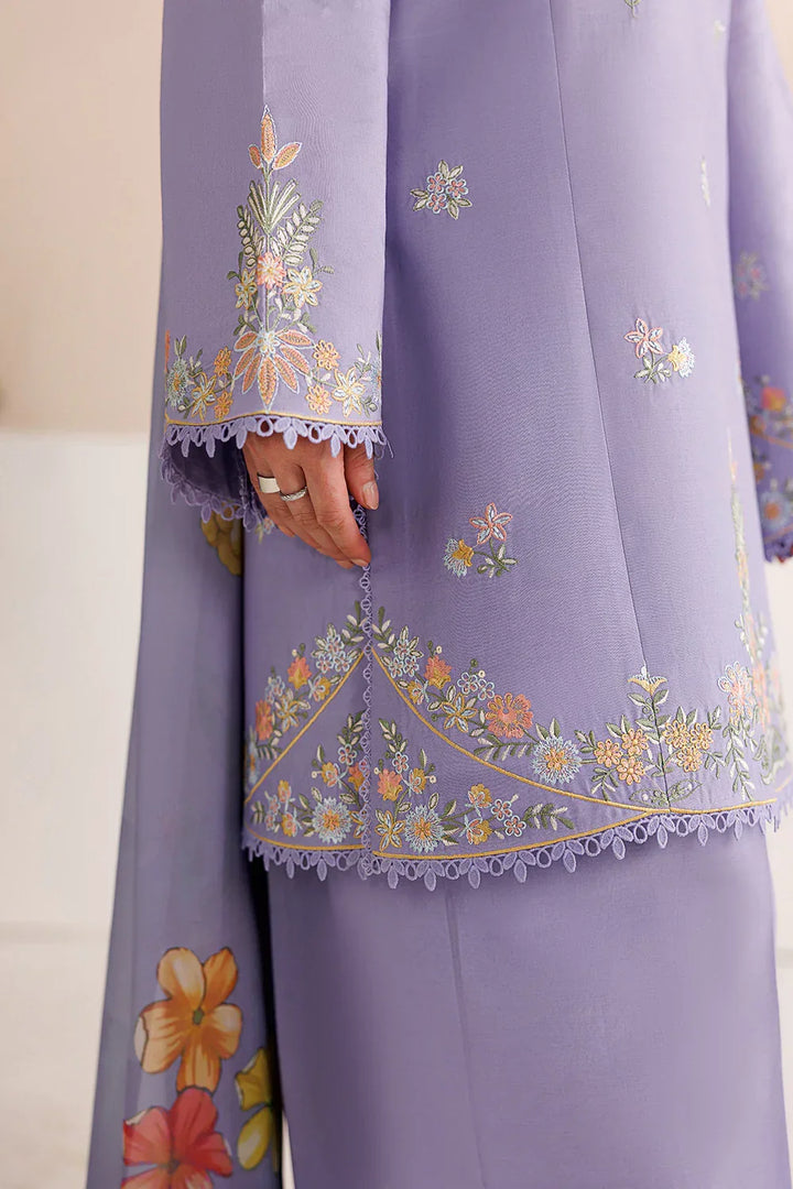 Mistfall by Panache Apparel RTW Embroidered Cotton 3 Piece Suit noera Eid Collection