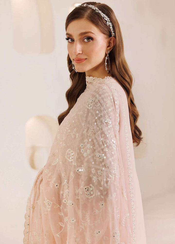 Alizeh Fashion Unstitched Embroidered Chiffon 3 Piece Suit AF26UCF AF-DHG-5029-Miksha - Festive Collection