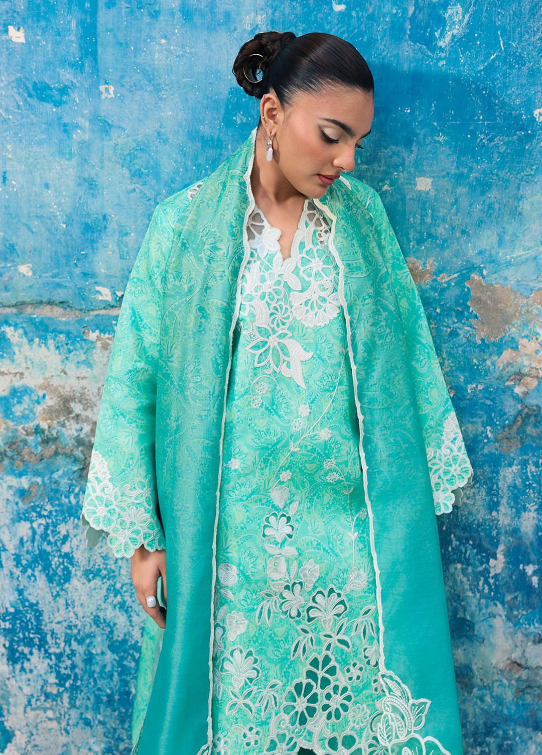 Nissa by RajBari Unstitched Embroidered Viscose 3 Piece Suit RB26UNV D-11 - Winter Collection