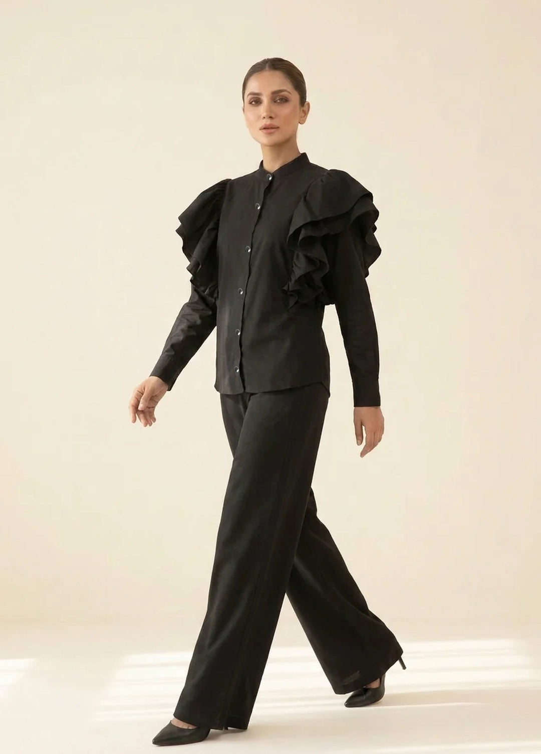 Menaal Women RTW Solids Cotton 1 Piece NOIR GRACE - Western Collection