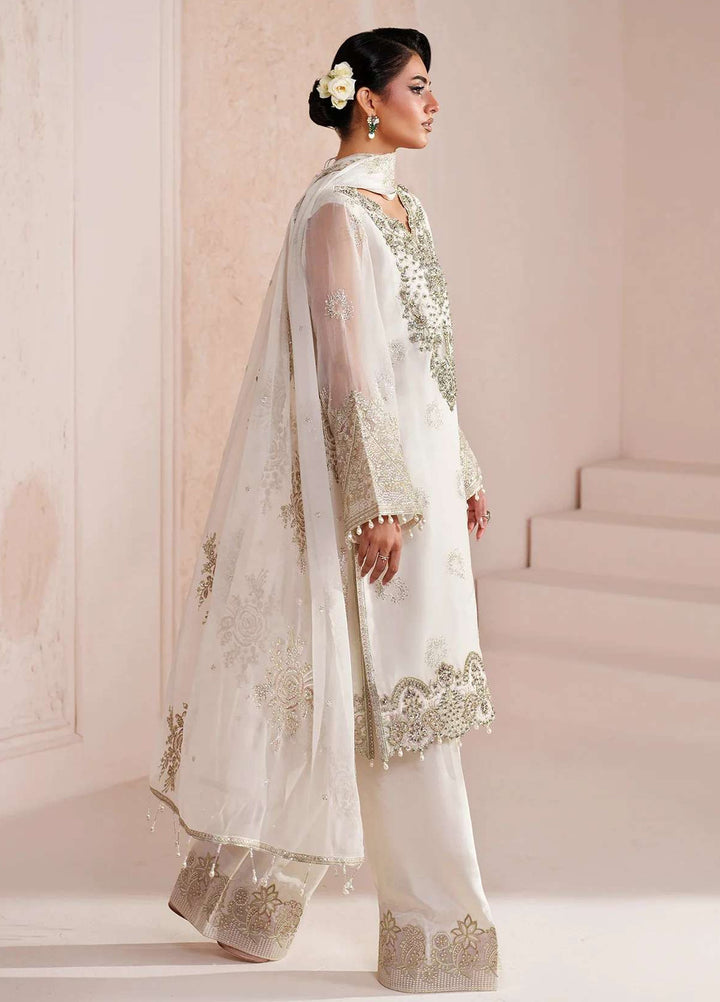 Alizeh Fashion Unstitched Embroidered Chiffon 3 Piece Suit AF26UCF AF-BHM-4067-Zeba - Festive Collection