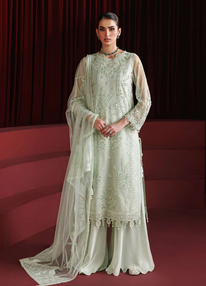 Alizeh Fashion Unstitched Embroidered Chiffon 3 Piece Suit AF26UCF AF-NHM-4058-Muse - Festive Collection