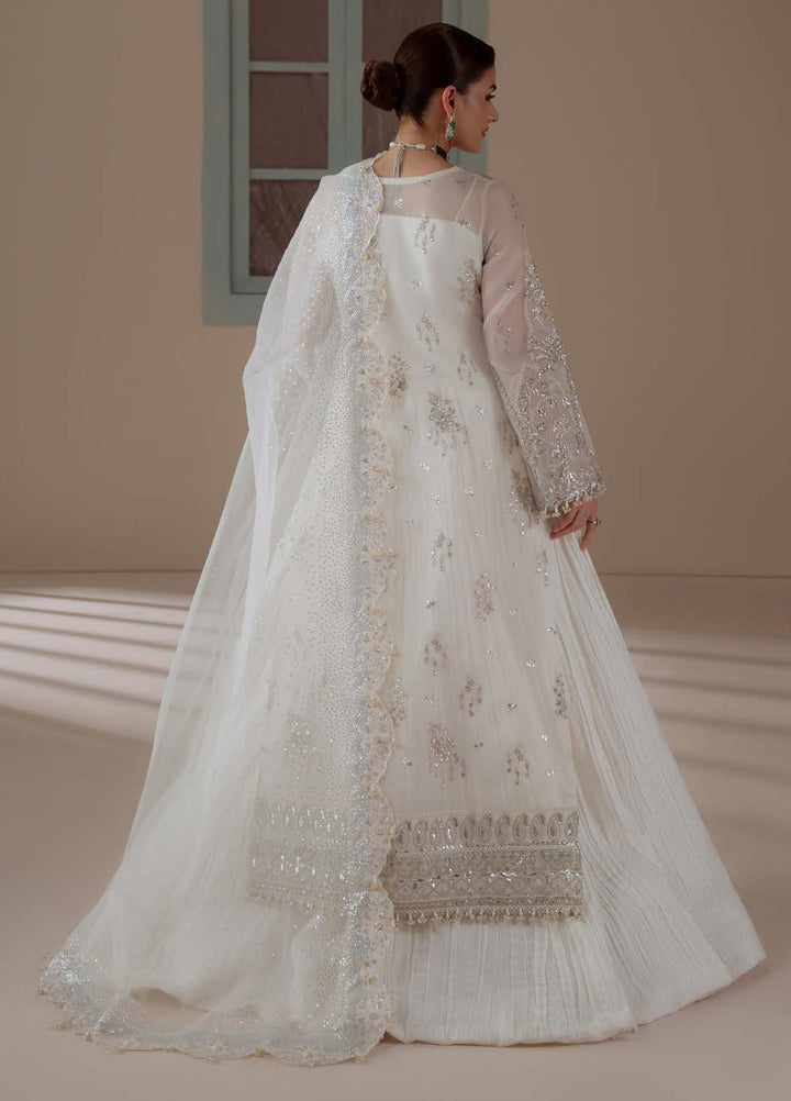 Ember by Aylin Unstitched Embroidered Organza 3 Piece Suit AY26UEW Serenity - Wedding Collection