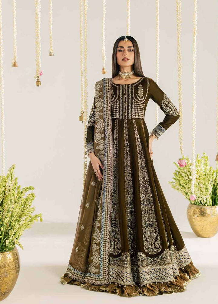 Maya by Nureh Unstitched Embroidered Velvet 3 Piece Suit NU26UMV NW-133 - Wedding Collection