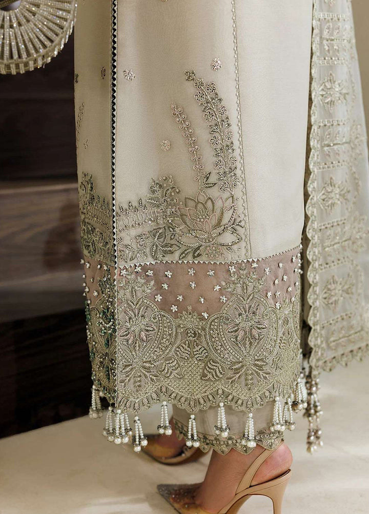 Alizeh Fashion Unstitched Embroidered Chiffon 3 Piece Suit AF26UCF AF-BHM-4074-Navya - Festive Collection