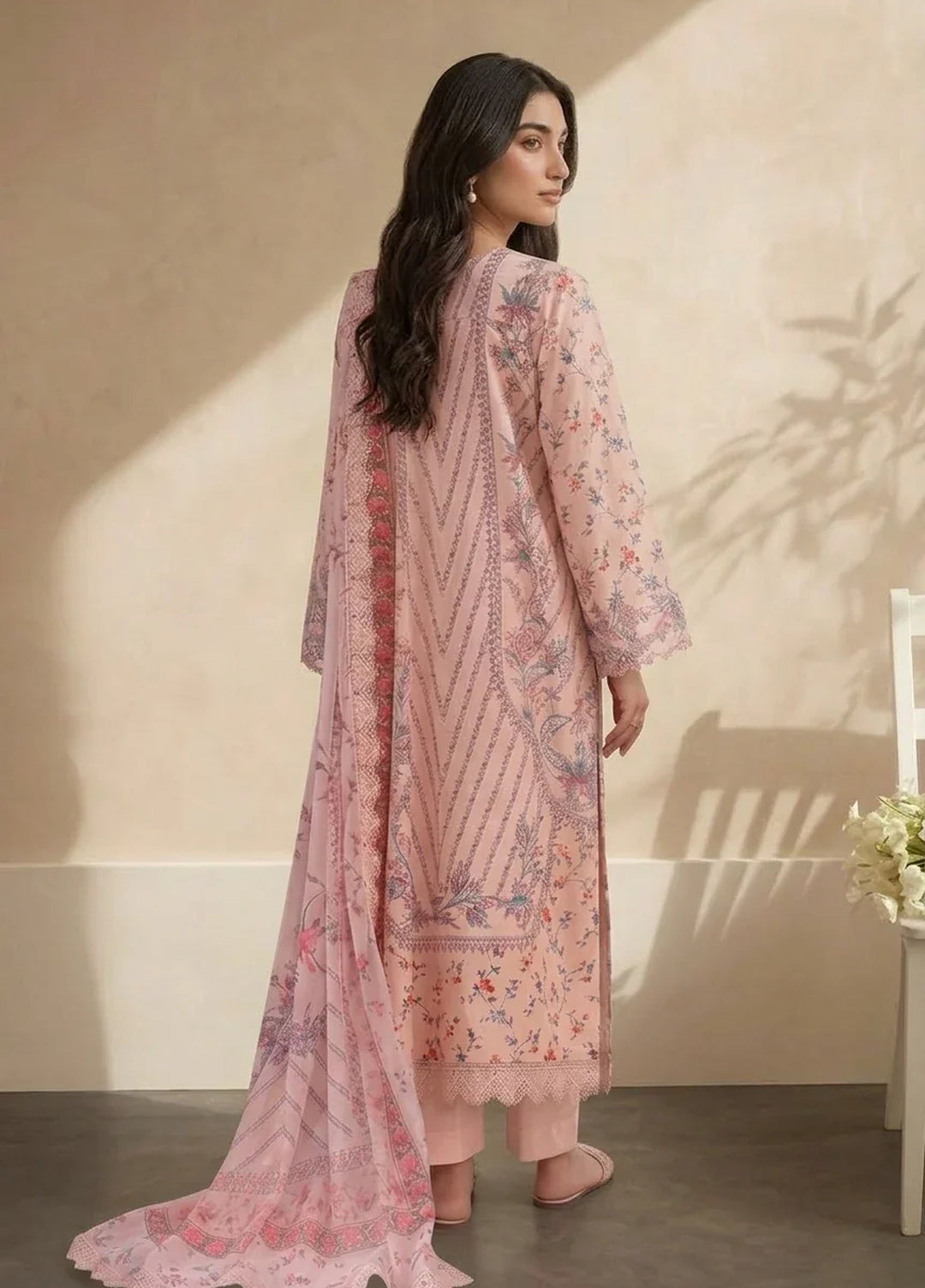 Chandan Nagri Women RTW Embroidered Lawn 3 Piece Suit Elia Zoy - Festive Collection