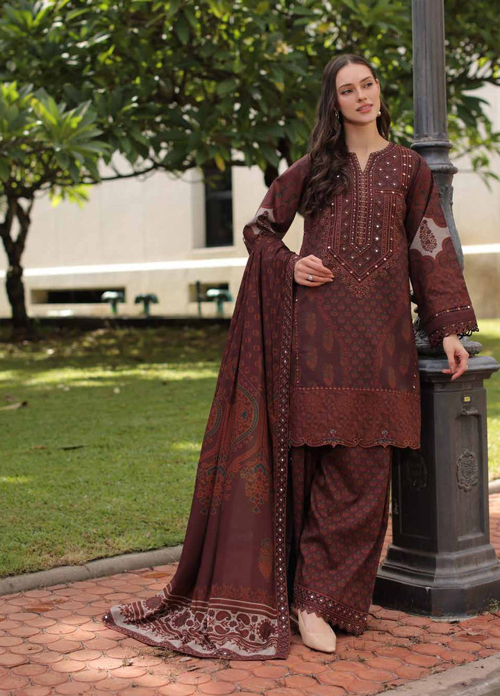 Aniiq by Charizma Unstitched Embroidered Linen 3 Piece Suit CHR26UAL ANW7-13 - Casual Collection