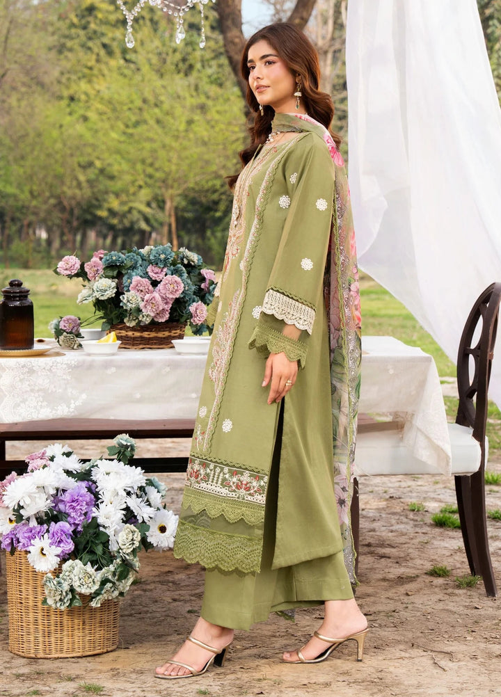 Chandan Nagri Women RTW Embroidered Lawn 3 Piece Suit Meihua Pearl - Festive Collection