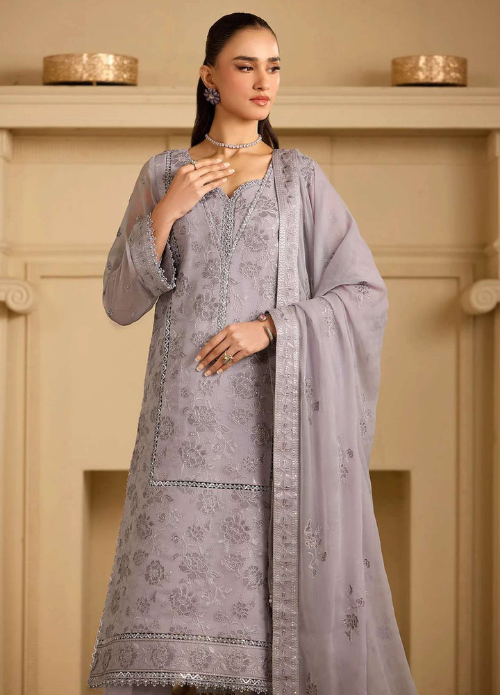 Alizeh Fashion Unstitched Embroidered Chiffon 3 Piece Suit AF26UCF AF-CH-2253-Insha - Festive Collection