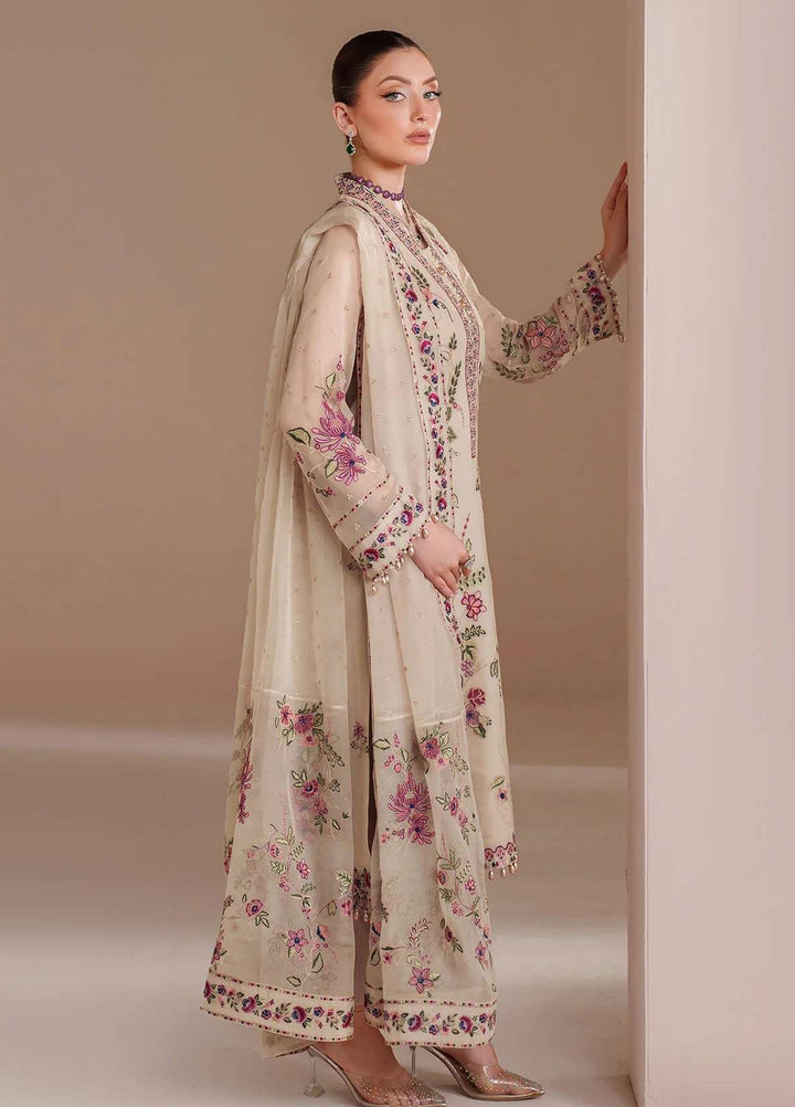 Alizeh Fashion Unstitched Embroidered Chiffon 3 Piece Suit AF26UCF AF-BDHG-5041-Victoria - Festive Collection