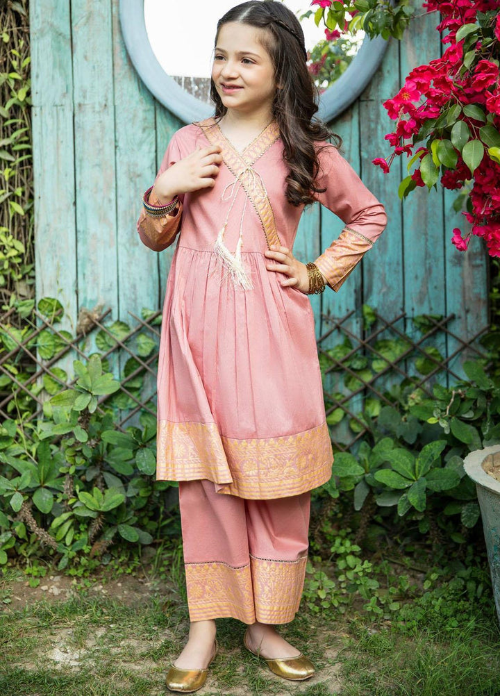 Garnet Clothing Lawn Fancy Girls 2 Piece Suit -  CASPER