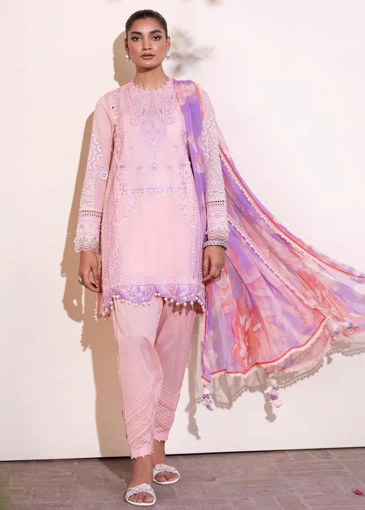 Muzlin By Sana Safinaz Embroidered Lawn Suits Unstitched 3 Piece SS23MZ 19A - Summer Collection