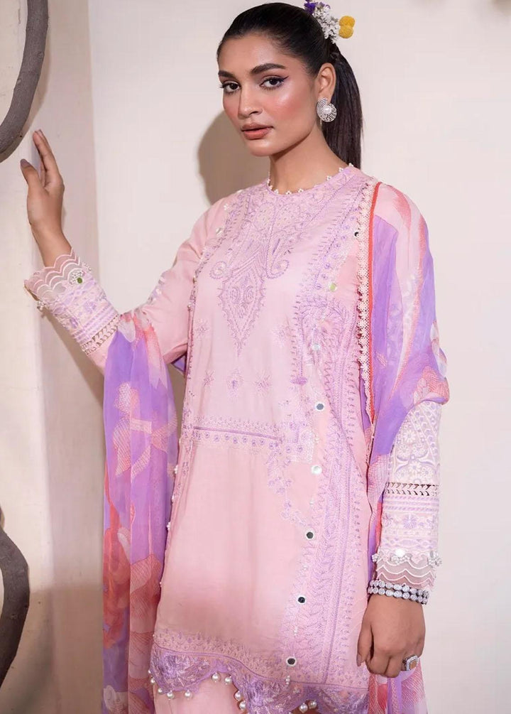 Muzlin By Sana Safinaz Embroidered Lawn Suits Unstitched 3 Piece SS23MZ 19A - Summer Collection