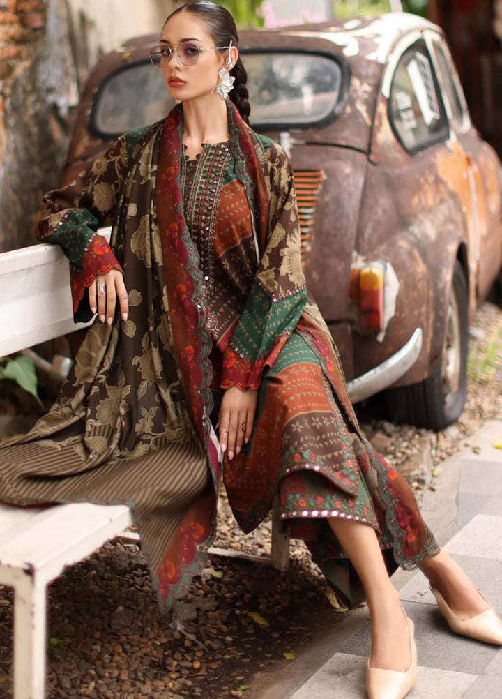 Aniiq by Charizma Unstitched Embroidered Linen 3 Piece Suit CHR26ULA ANW7-06 - Casual Collection